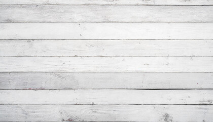 white natural wood wall texture and background - obrazy, fototapety, plakaty
