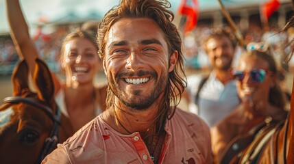 Group of People Standing Together