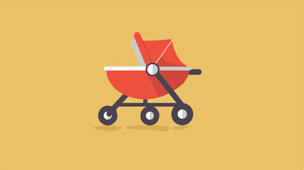 Baby Carriage Icon Stroller Symbol