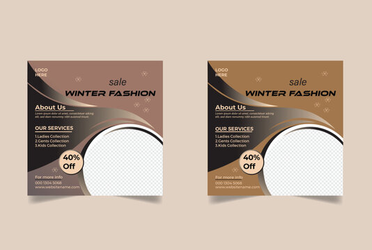 Fashion Social Media Post Template