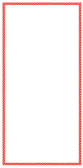 diagonal dash border, square diagonal dashed frame element design, modern simple border style
