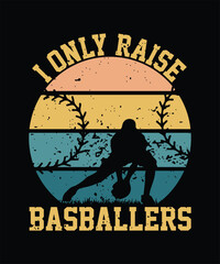 retro vintage baseball t shirt design
