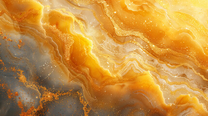 Abstract yellow gray gold marble vintage background wallpaper