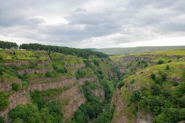 Dashbashi Canyon in Georgia is very picturesque in summer
