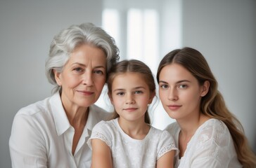 Generations of Women: A Family Portrait- together on Mother's Day