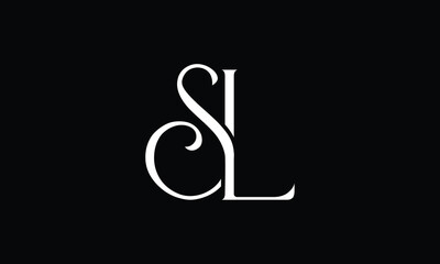 SL, LS, S, L, Abstract Letters Logo Monogram