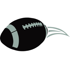ball, football - black color - sports vector graphics ideal for websites,, presentations, greetings, banners, cards, books, t-shirt, sweatshirt, prints, cricut, silhouette, sublimation  © roberta