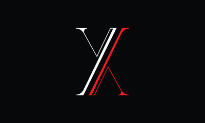 YX, XY, Y, X, Abstract Letters Logo Monogram