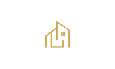 Simple Real Estate Logo Design