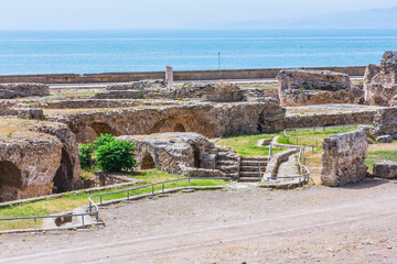 the Archeological site of Carthage, the best ancient Roman ruins in Tunisia and the world. Unesco World Heritage site