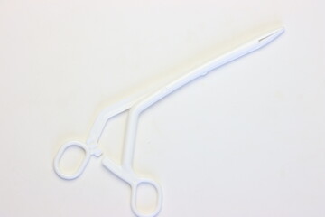 Cheron forceps in a white background 