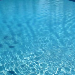 Water texture. Top view pool background. Image AI.