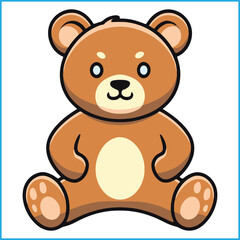 Obraz premium cute Bailey vector illustration 