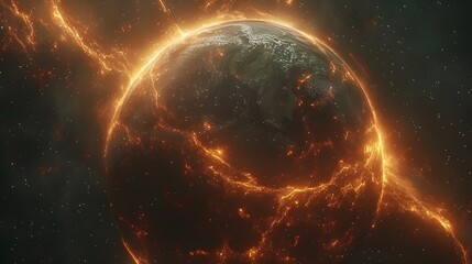Planet Explosion - Apocalypse - End of The Time