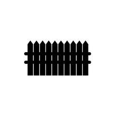 Silhouette Garden Fence