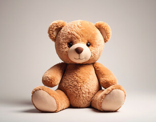Obraz premium Cute teddy bear. Soft plush toy
