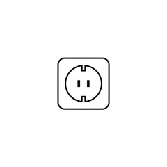 Electrical Plug Socket Icon