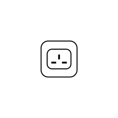 Electrical Plug Socket Icon