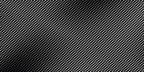 Halftone gradient. Dotted gradient, smooth dots spraying and halftones dot background seamless horizontal geometric pattern vector template set. Abstract dot gradient halftone