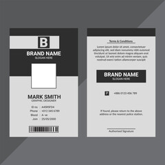 Corporate Id Card design, Educational ID Card design, creative, Professional.  