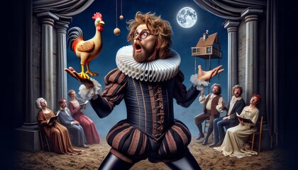 The Thespian's Quandary: To Squawk or Not to Squawk