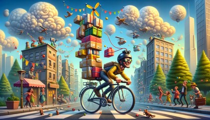 Pedal Power: The High-Flying Adventures of a City Courier