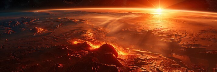 Illustration Senegal Seen Orbit During Sun, Background Images , Hd Wallpapers