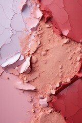 Closeup texture of beauty product crushed - 750210173