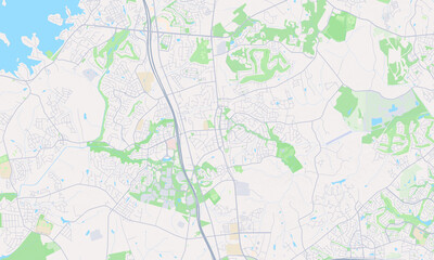 Huntersville North Carolina Map, Detailed Map of Huntersville North Carolina