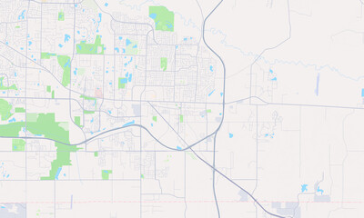 Collierville Tennessee Map, Detailed Map of Collierville Tennessee