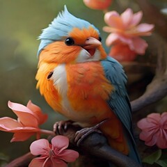 red and yellow macaw parrot
