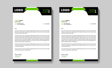 Company letterhead Design template