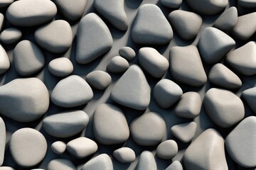 white stones background