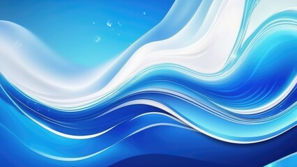 Obraz premium Beautiful and bright stylist creative sapphire blue texture background, modern bright acrylic liquid background with wave lines, liquid marble abstract surfaces design. and fluid illustartions backgro