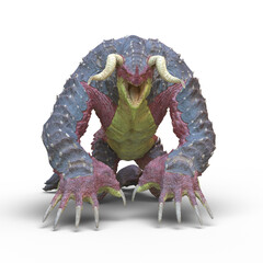 モンスター　3DCGレンダリング