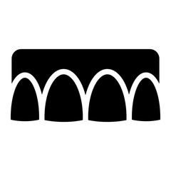 tooth icon illustration