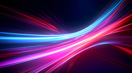 Neon speed abstract background, digital abstract background