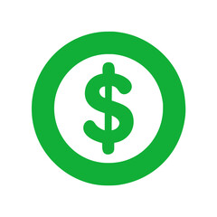 Obraz premium dollar sign icon 
