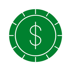 dollar sign icon	