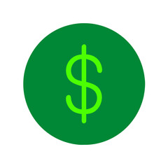 dollar sign icon	