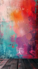 World Art Day background. Copy space. The concept abstract background. Colorful background. April background banner for special or awareness day, week or month