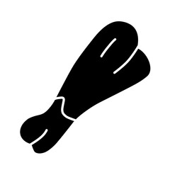 chicken thigh silhouette icon