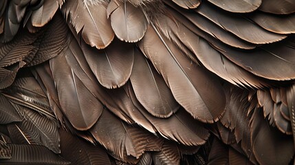 Obraz premium Birds different color feather texture wallpaper background