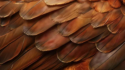Rolgordijnen Birds different color feather texture wallpaper background © Irina