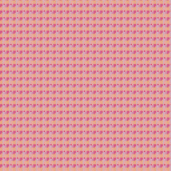 Seamless pink square pattern, background, and texture