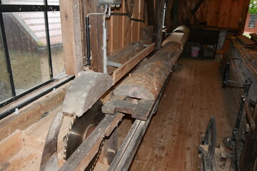 Historisches Sägewerk
