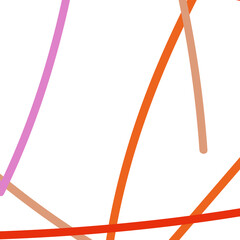 Pink red orange abstract graphic lines backdrop 