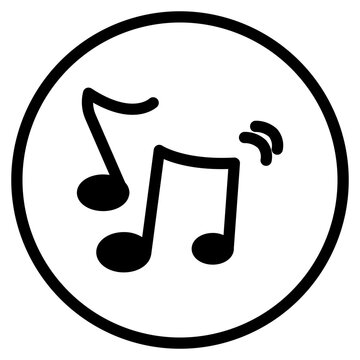 recommend clip art: Music notes icon. Musical key signs. Vector symbols on white background.