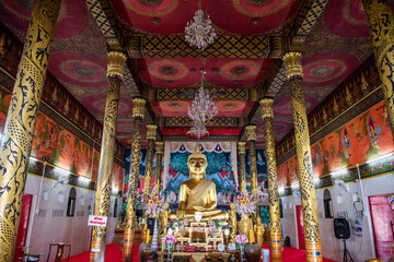 Fototapeta premium THAILAND UBON RATCHATHANI KHEMARAT WAT PAK SAENG
