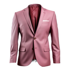 Formal suit  isolated  on transparent background, clipping path, png, 